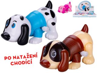 Obrázek z Pejsek chodící 10cm na natažení, 3dr (12) 